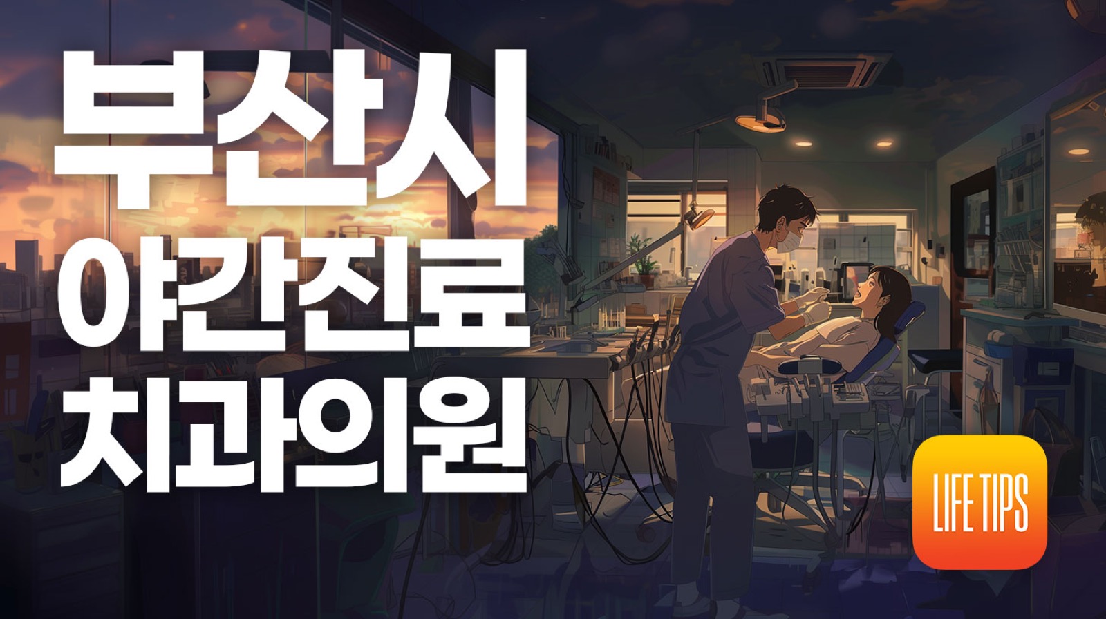 부산 야간 진료 치과 및 휴일 진료 치과